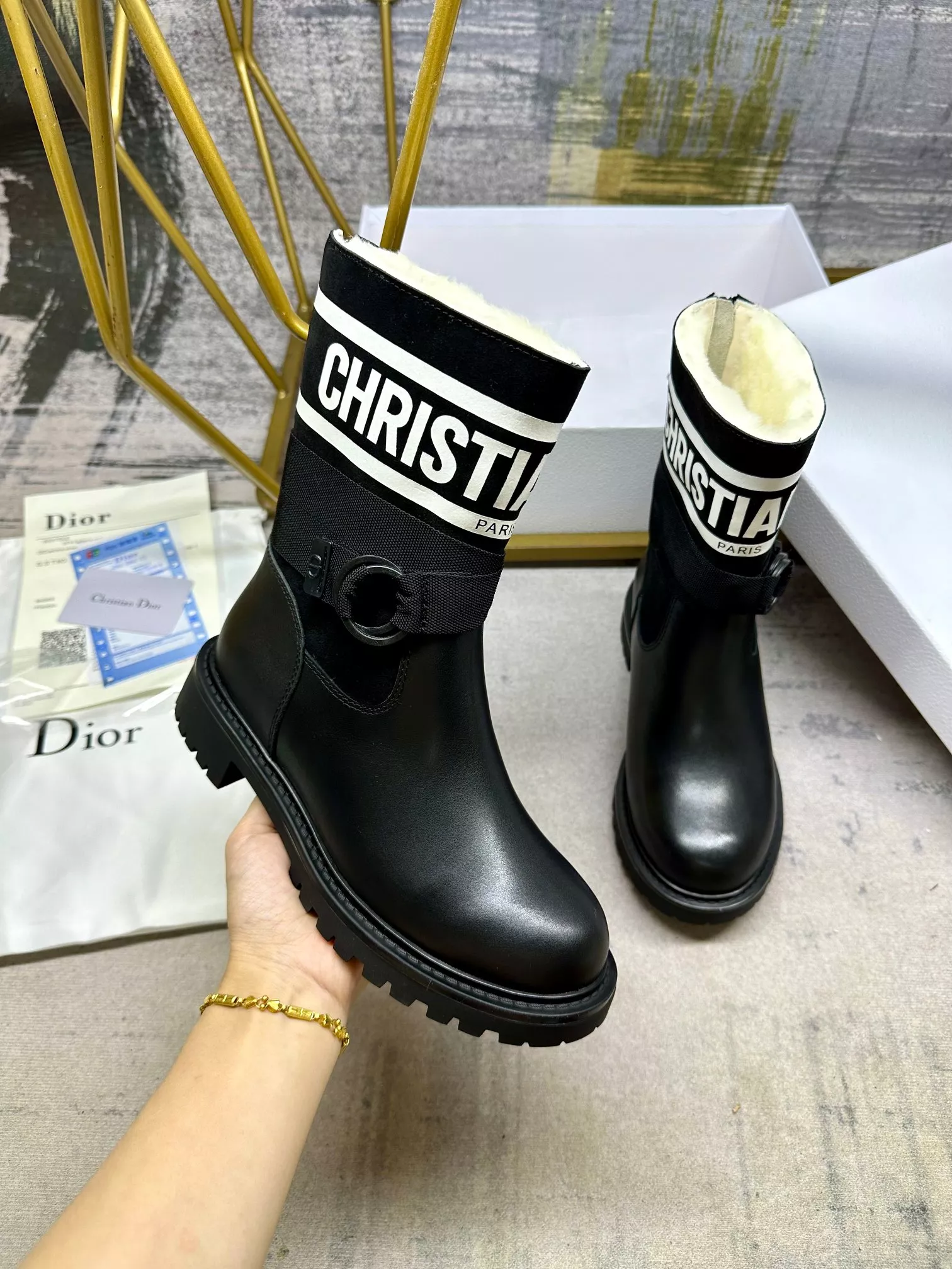 christian dior bottes pour femme s_12754143